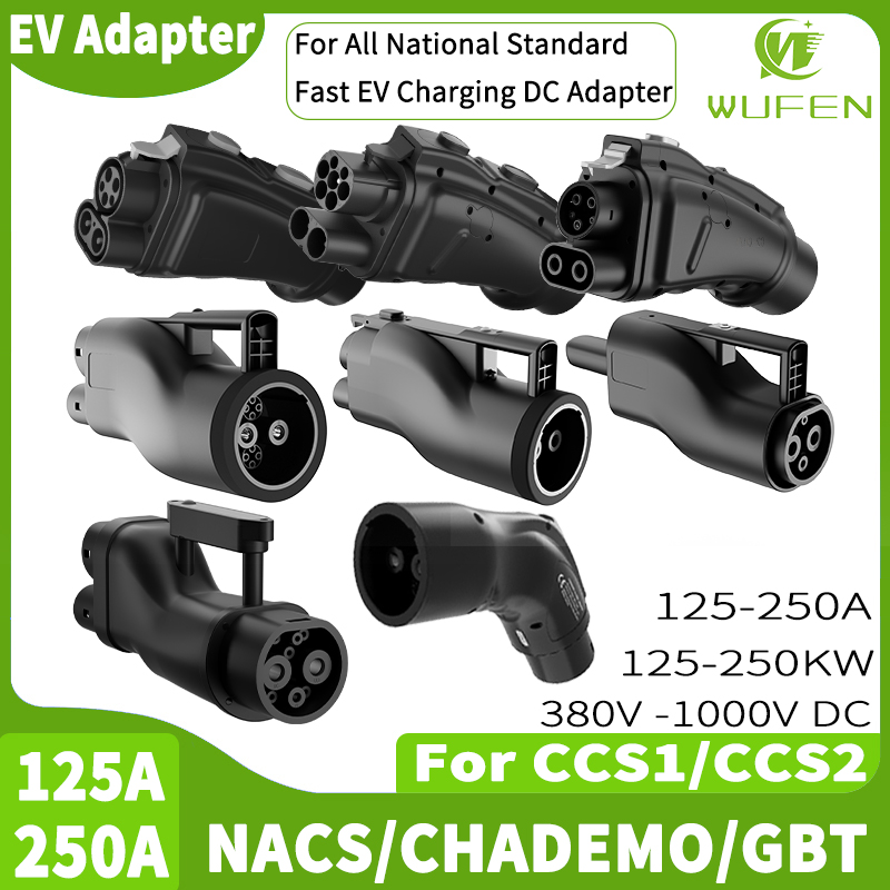 Gb/T To Ccs2 200A Fast Charging Adapter - WUFEN For All Car Charge EV