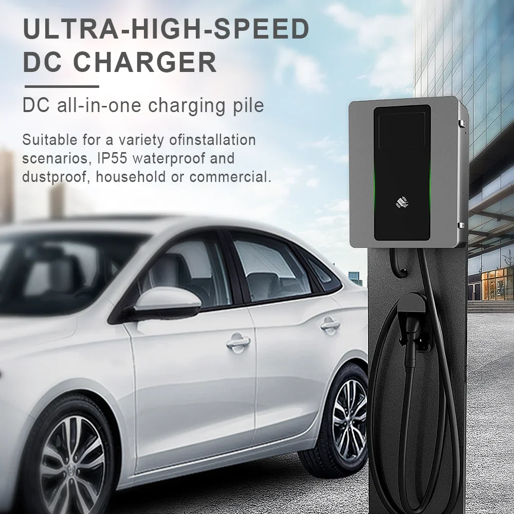 DC 20KW 30KW 40KW 100A EV Char - Dc Fast Charger 30Kw Wallbox Commercial ulasan dan harga