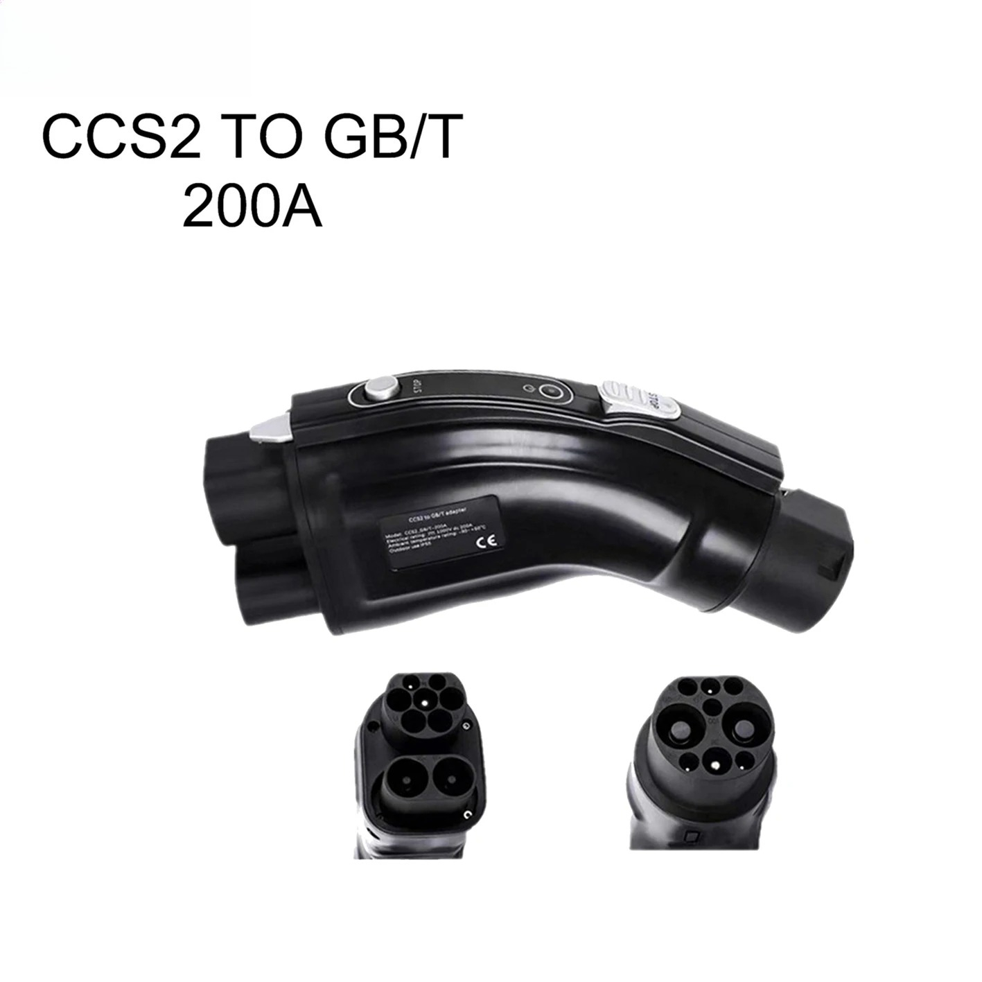 New 200A Electric Vehicle CCS2 - Gb/T To Ccs2 200A Fast Charging Adapter ulasan dan harga