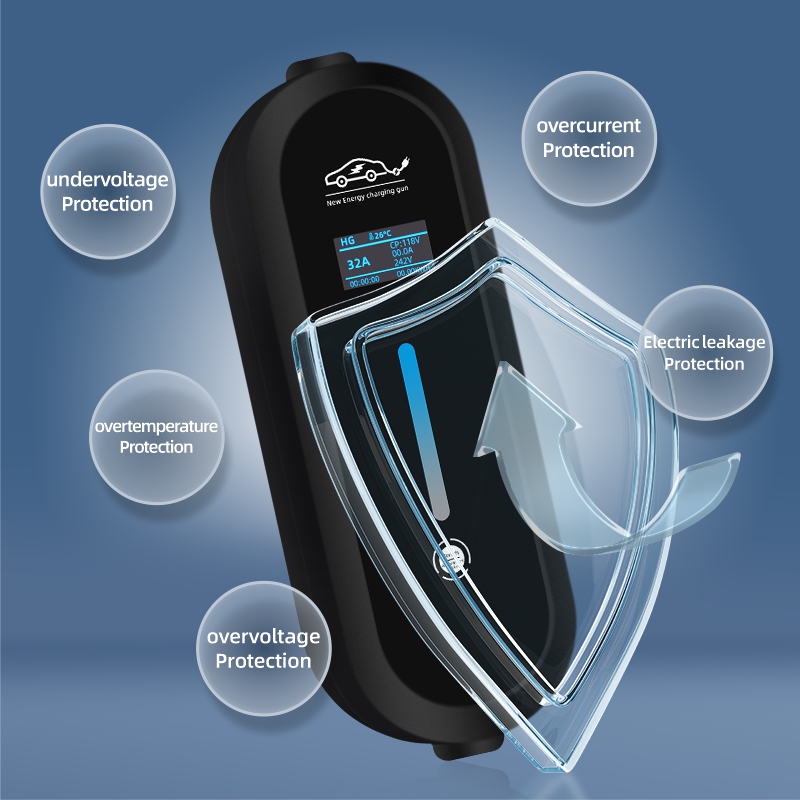 ROMADA 7KW 32A EV Portable Cha - Portable Ev Charger 32A Type 2 Cee Plug ulasan dan harga