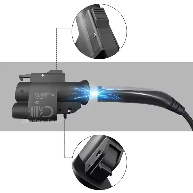 Fast DC Adapter NACS Tesla to  - Ccs2 To Ccs1 Fast Charge Adapter 250Kw ulasan dan harga