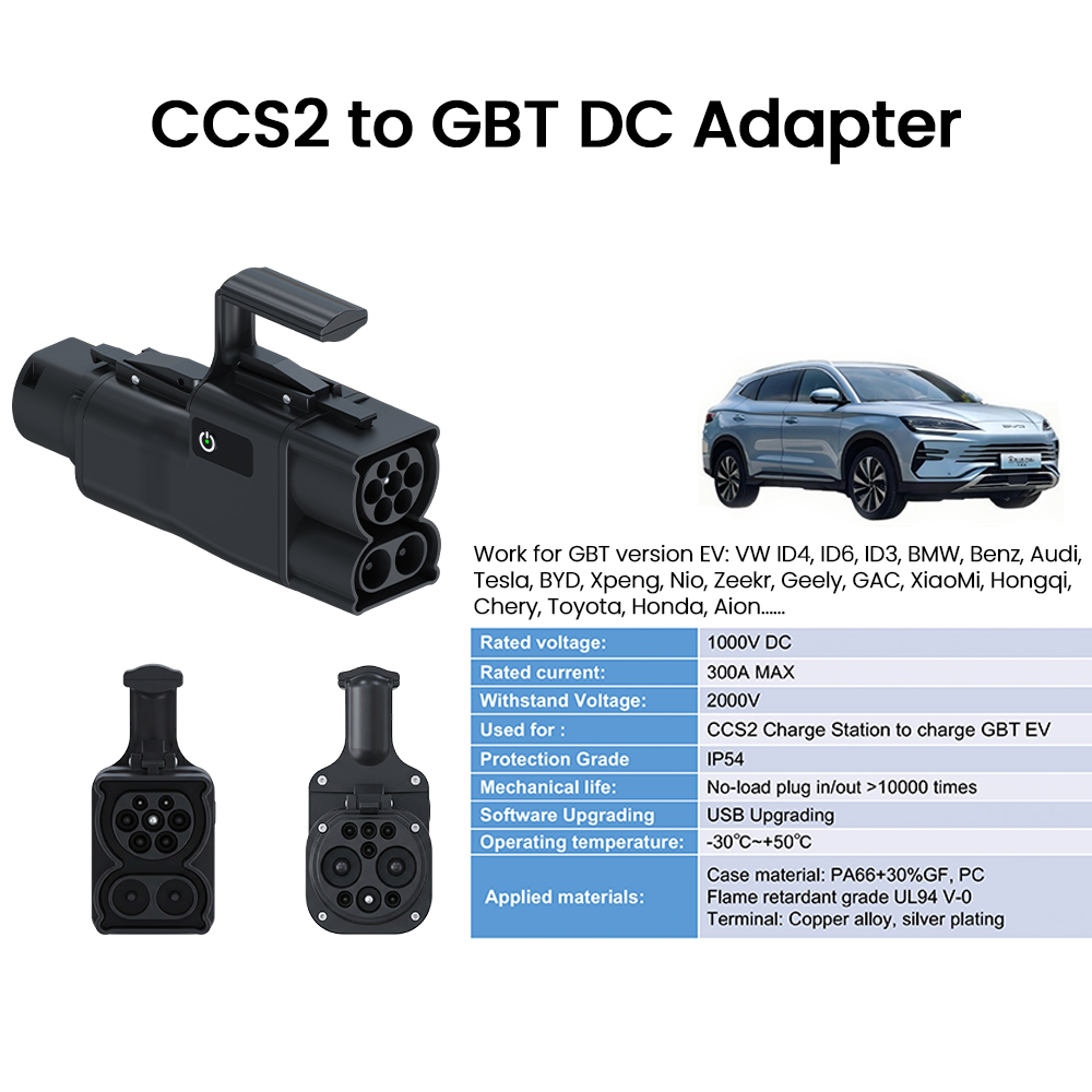 CCS2 to GB/T EV Converter Adap - Gb/T To Ccs2 200A Fast Charging Adapter ulasan dan harga