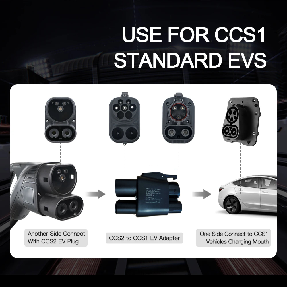 EV Adapter CCS2 to CCS1 DC AC  - Ccs2 To Ccs1 Fast Charge Adapter 250Kw ulasan dan harga