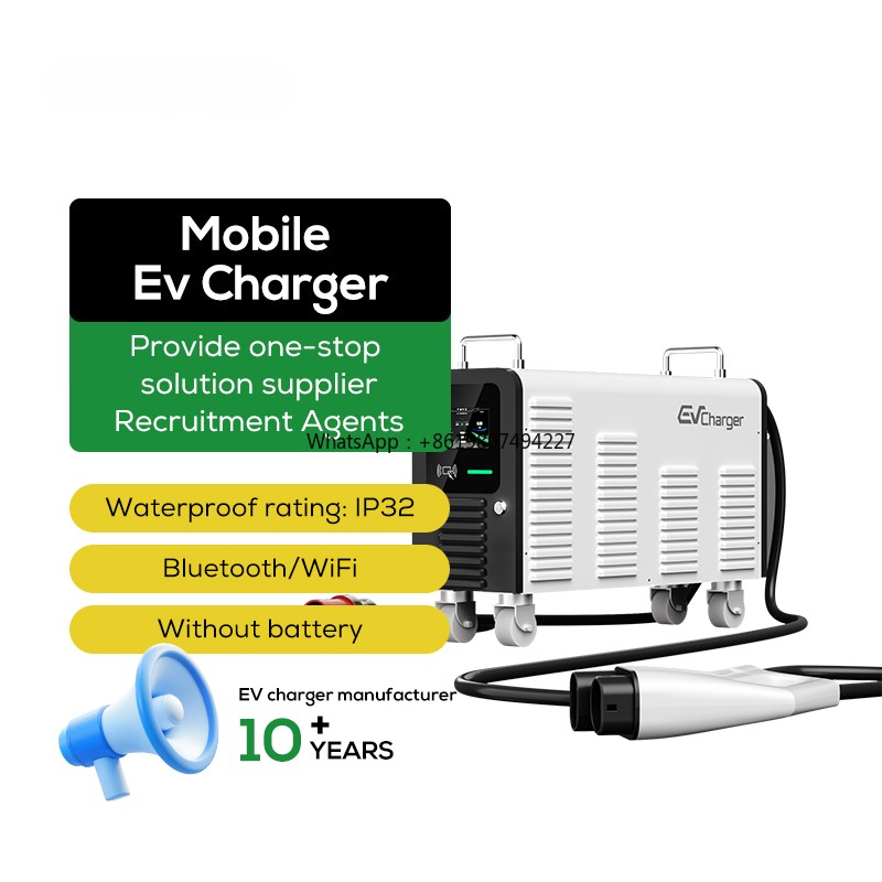 Ccs2 20Kw Portable E V Chargin - Portable Dc Fast Charger 20Kw Ccs2 ulasan dan harga