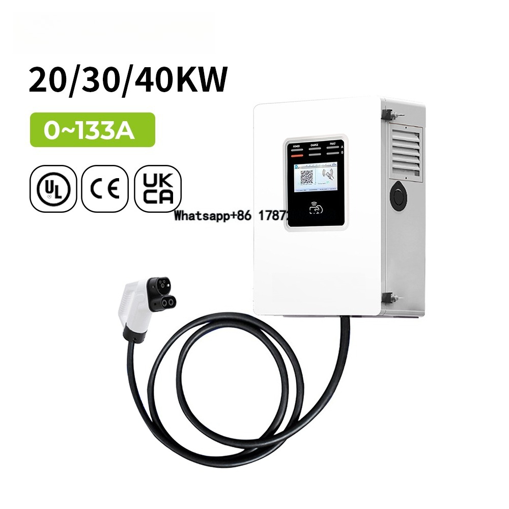 Ocpp 20kw 30kw 40kw CCS GBT Co - Dc Fast Charger 30Kw Wallbox Commercial ulasan dan harga