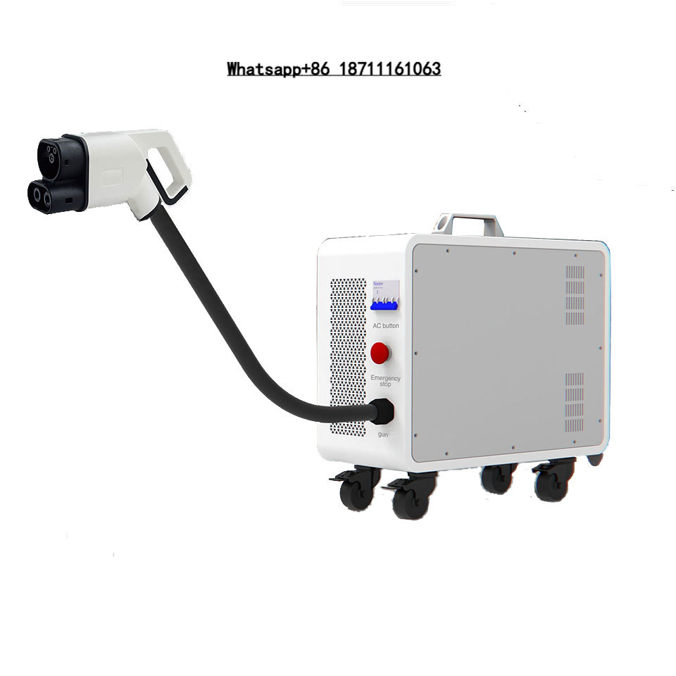 Mobile Ev Charger Single  Port - Portable Dc Fast Charger 20Kw Ccs2 ulasan dan harga