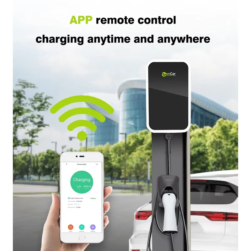 22kW EV Charger Type 2 Wallbox - 22Kw Wallbox Type 2 Ocpp Rfid ulasan dan harga